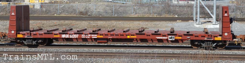 Car/wagon HPJX52207  leftside / coté gauche